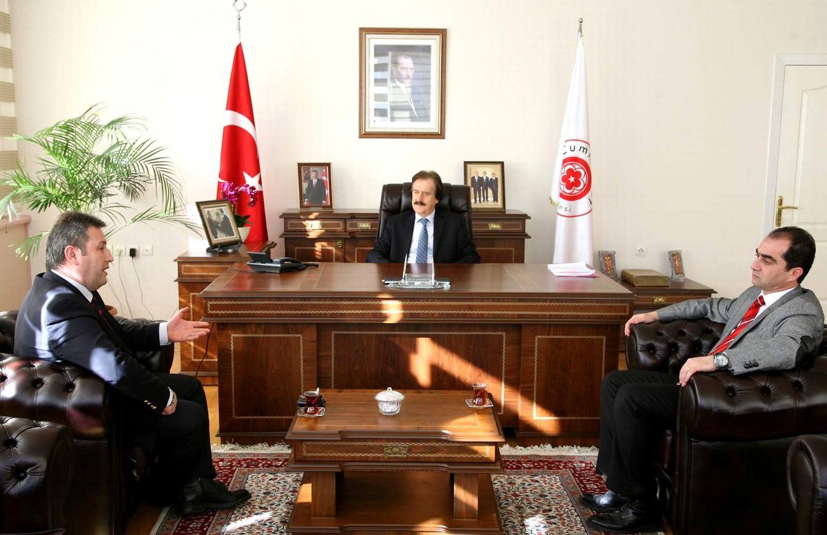 Oran\'dan C.ü. Rektörüne Ziyaret