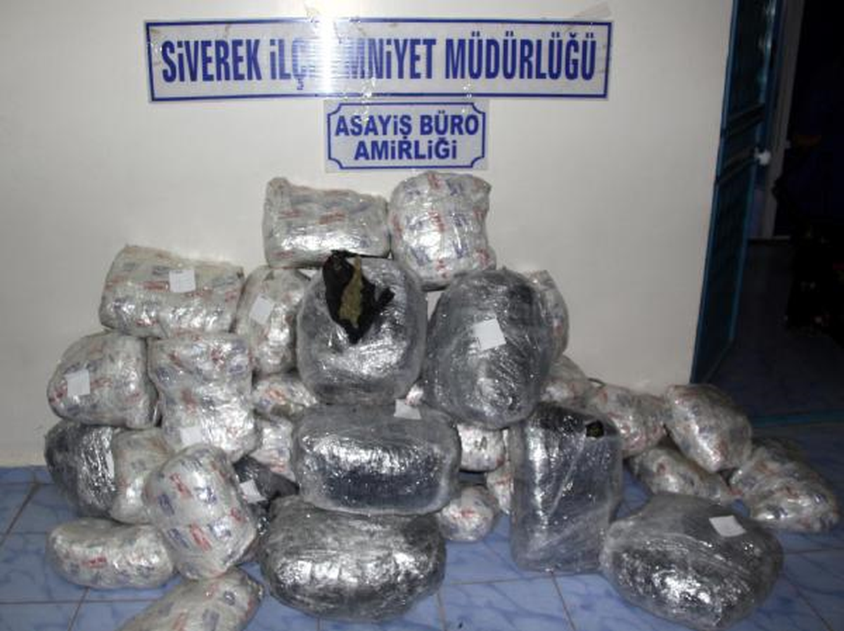 Siverek\'te 100 Kilo Esrar Ele Geçirildi