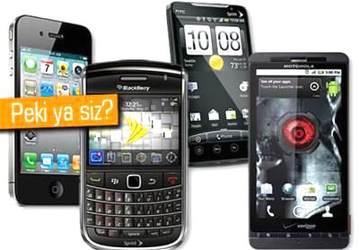 10 Akıllı Telefondan 9\'u İnternete Bağlı