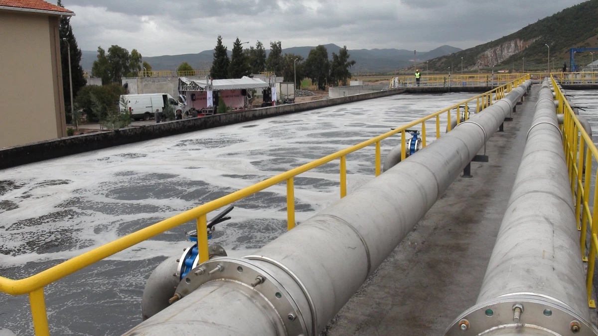 Akhisar Belediyesi Atık Su Arıtma Tesisi Hizmete Başladı