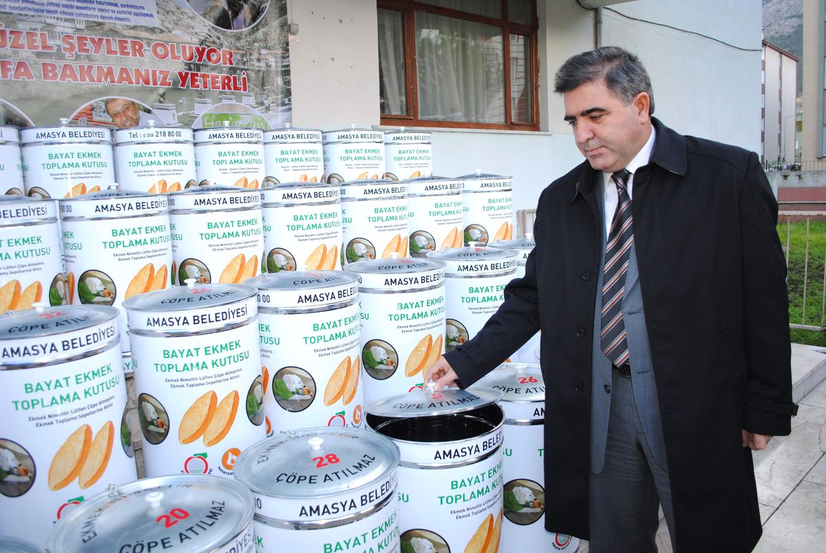 Amasya\'da Bayat Ekmek Toplama Kampanyası Başlatıldı