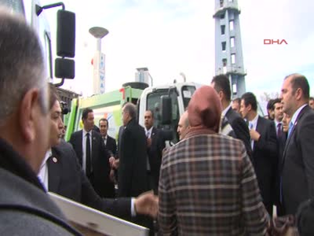 Başbakan Erdoğan Kamyon Sürdü