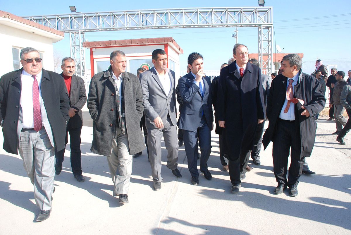 CHP Heyeti Sınırın Sıfır Noktasında