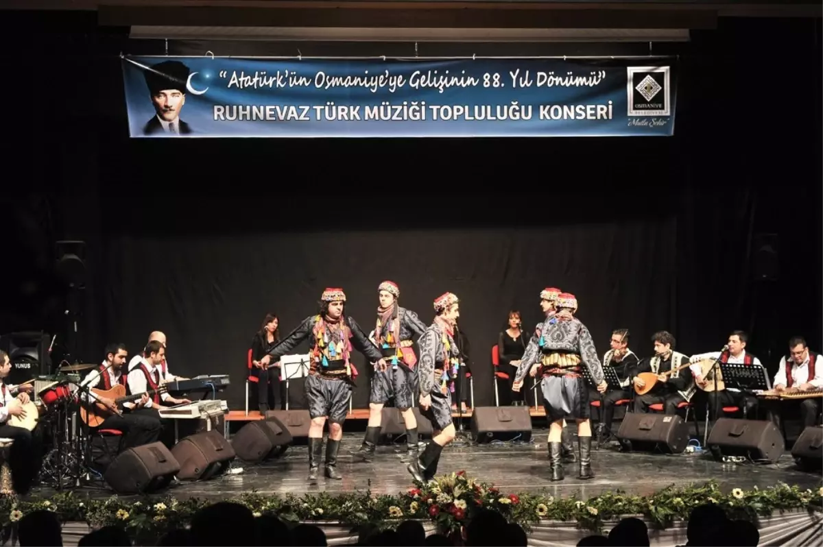 Osmaniye\'de "Ruhnevaz" Konseri