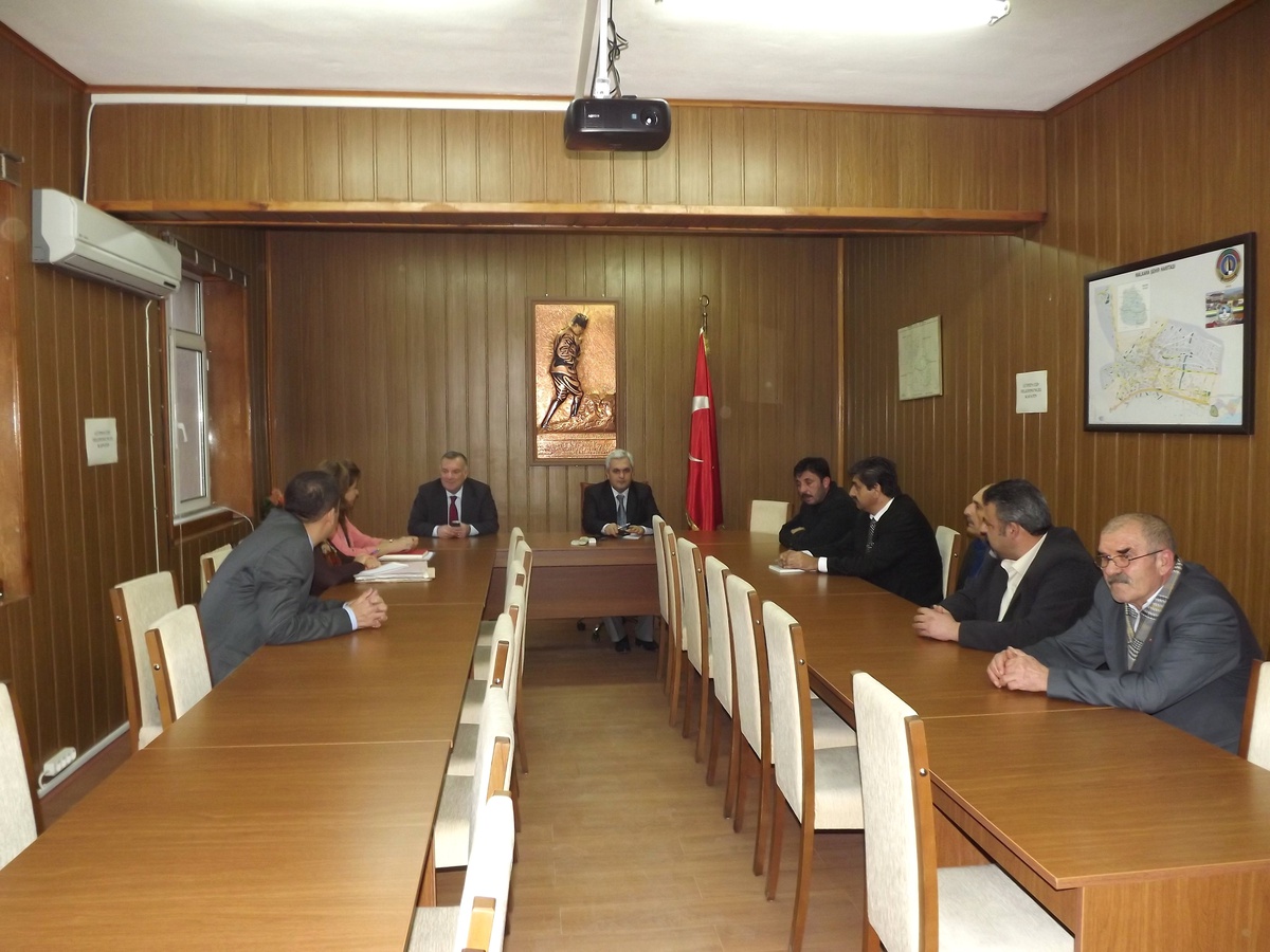 Roman Dernekleri ile "Kentsel Dönüşüm Projesi" ile İlgili Toplantı Yapıldı