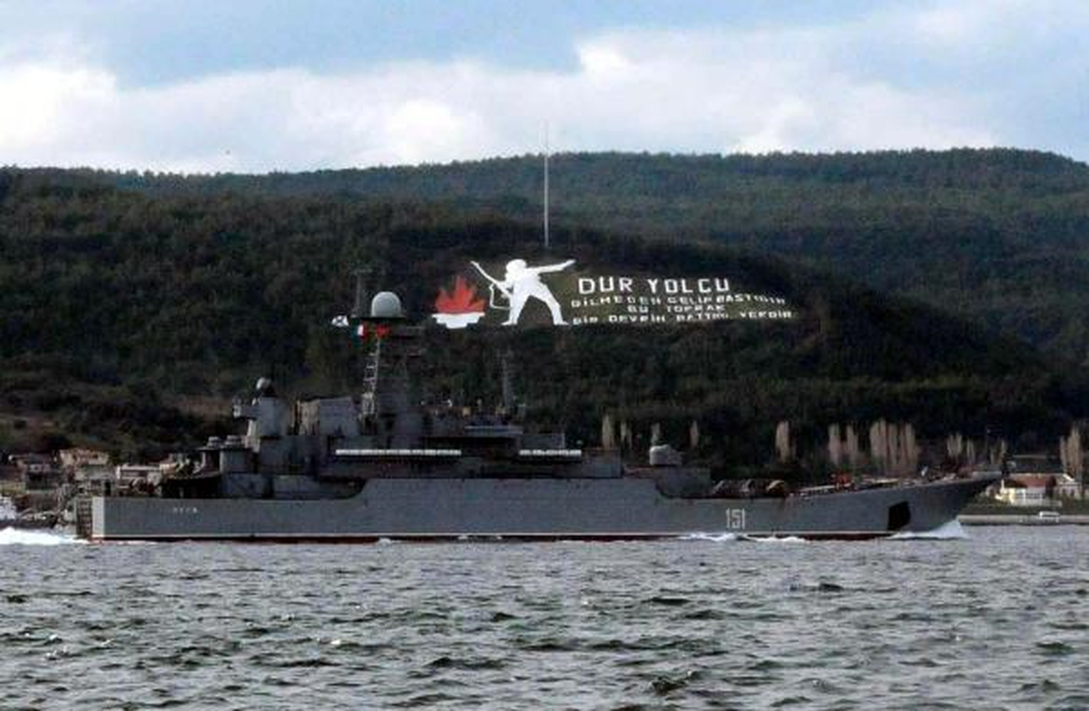 Rus Savaş Gemisi Akdeniz\'e Açılıyor