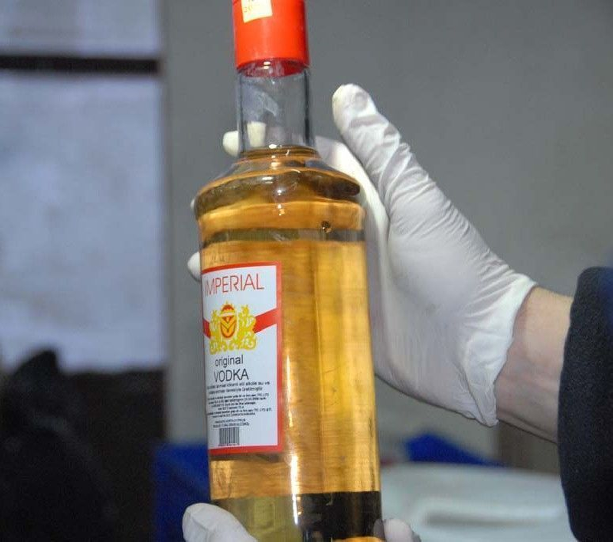 Yayladağı\'nda 418 Şişe Kaçak İçki Ele Geçirildi