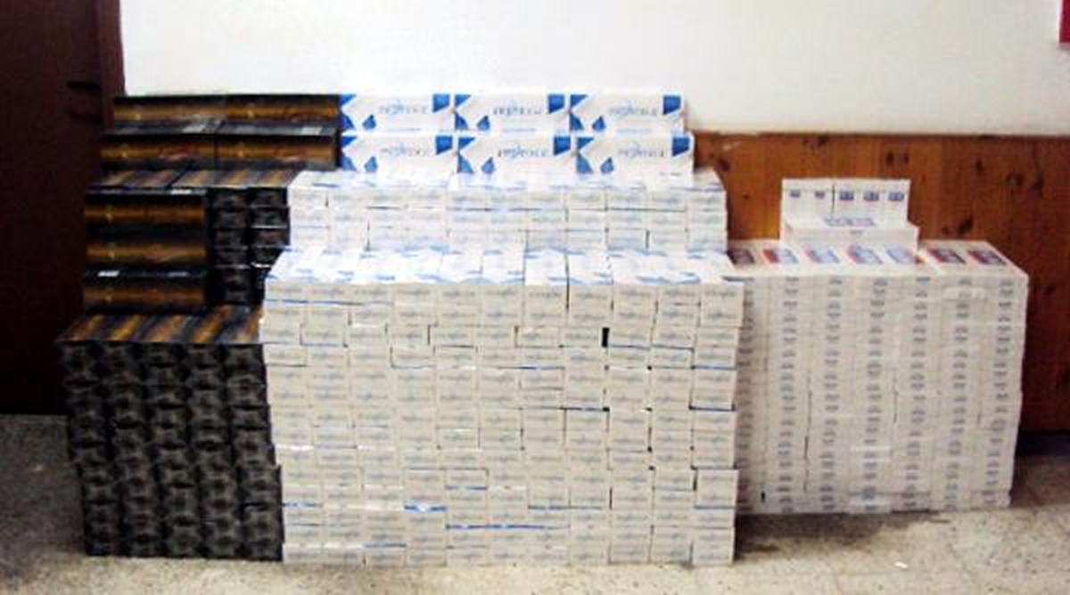Yolcu Otobüsünde 7 Bin 850 Paket Kaçak Sigara
