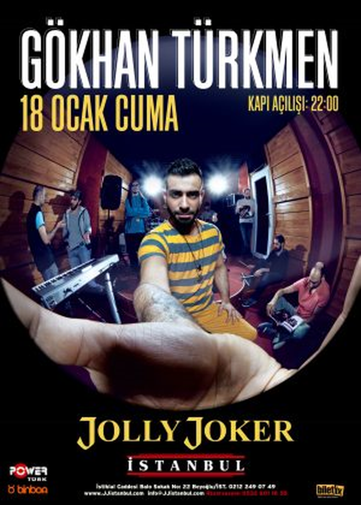 Gökhan Türkmen Bu Akşam Jolly Joker'de