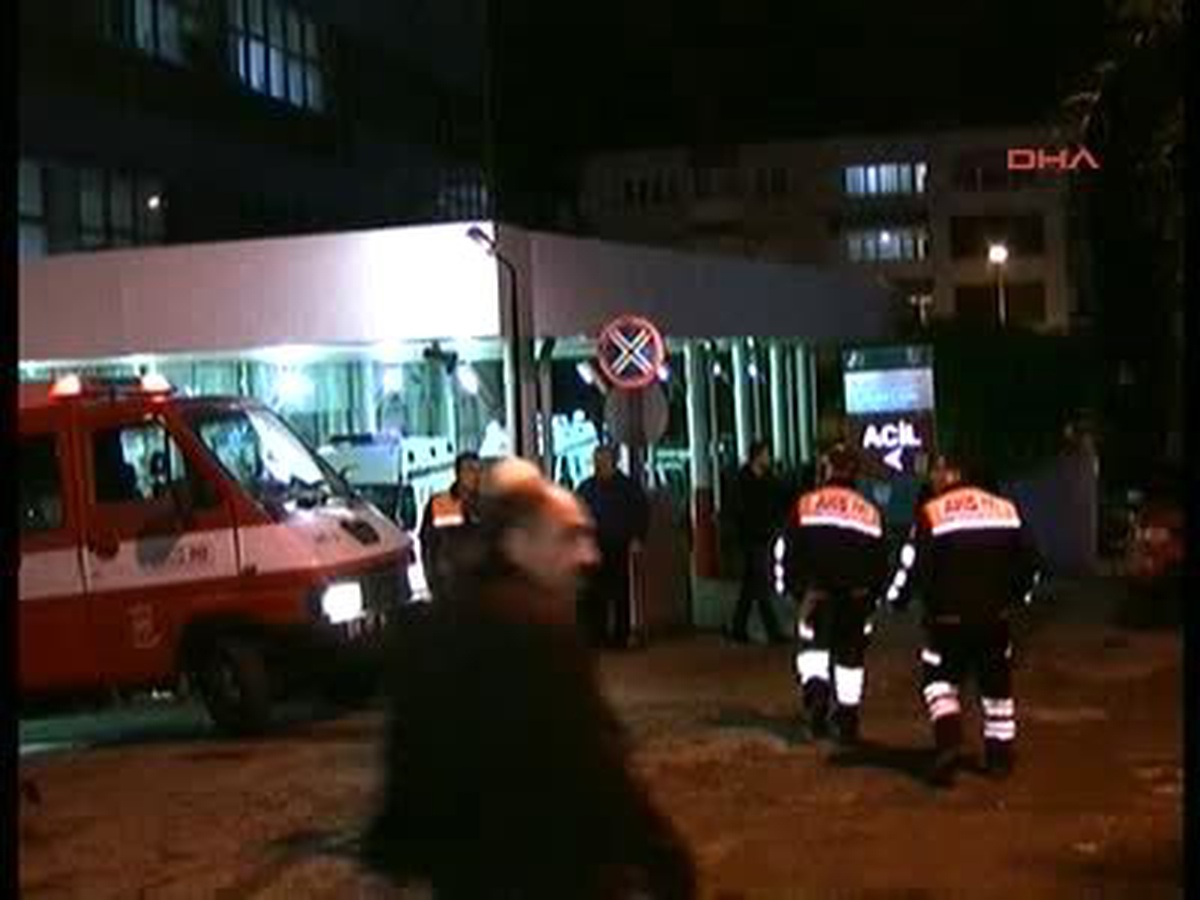 Hastane Deposunda Korkutan Yangın