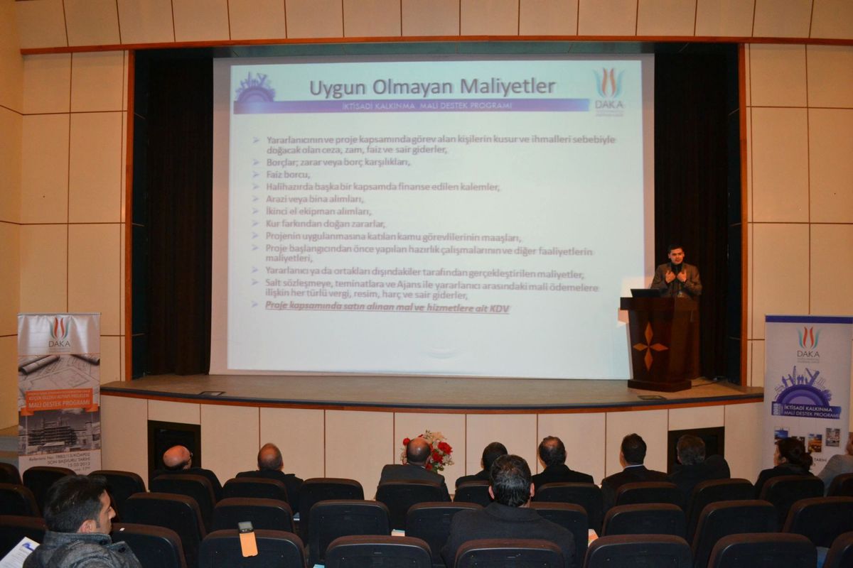 İktisadi Kalkınmada Mali Destek Programı Bilgilendirme Toplantısı