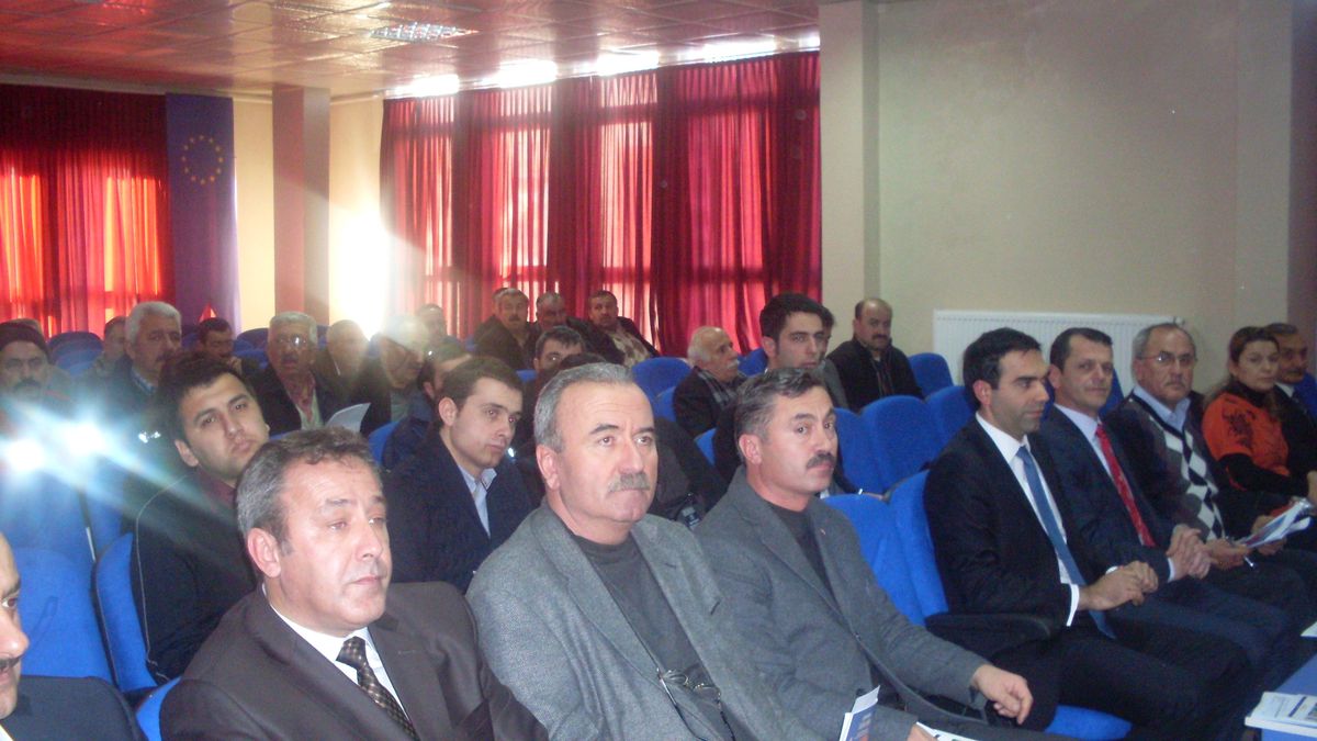 Küre\'de Tarımsal Destekleme Projeleri Anlatıldı