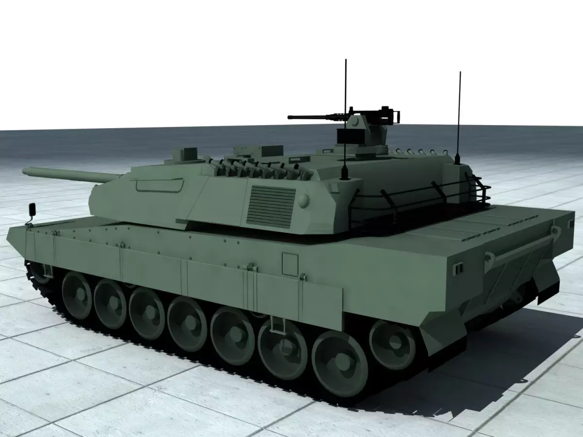 Milli Tank Altay, Öğrenci Tarafından Modellendi