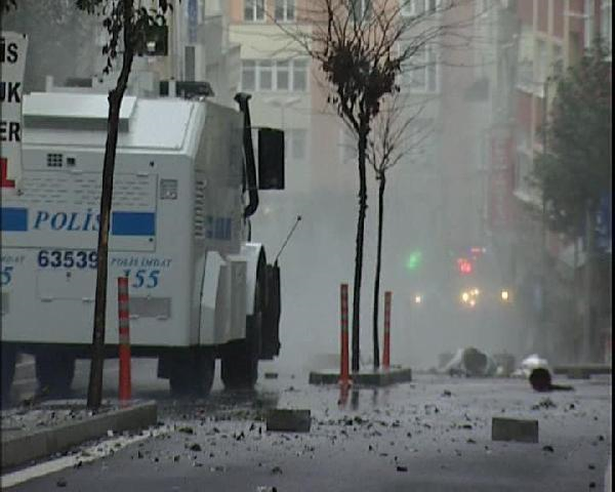 Okmeydanı\'nı Karıştıran Eylem