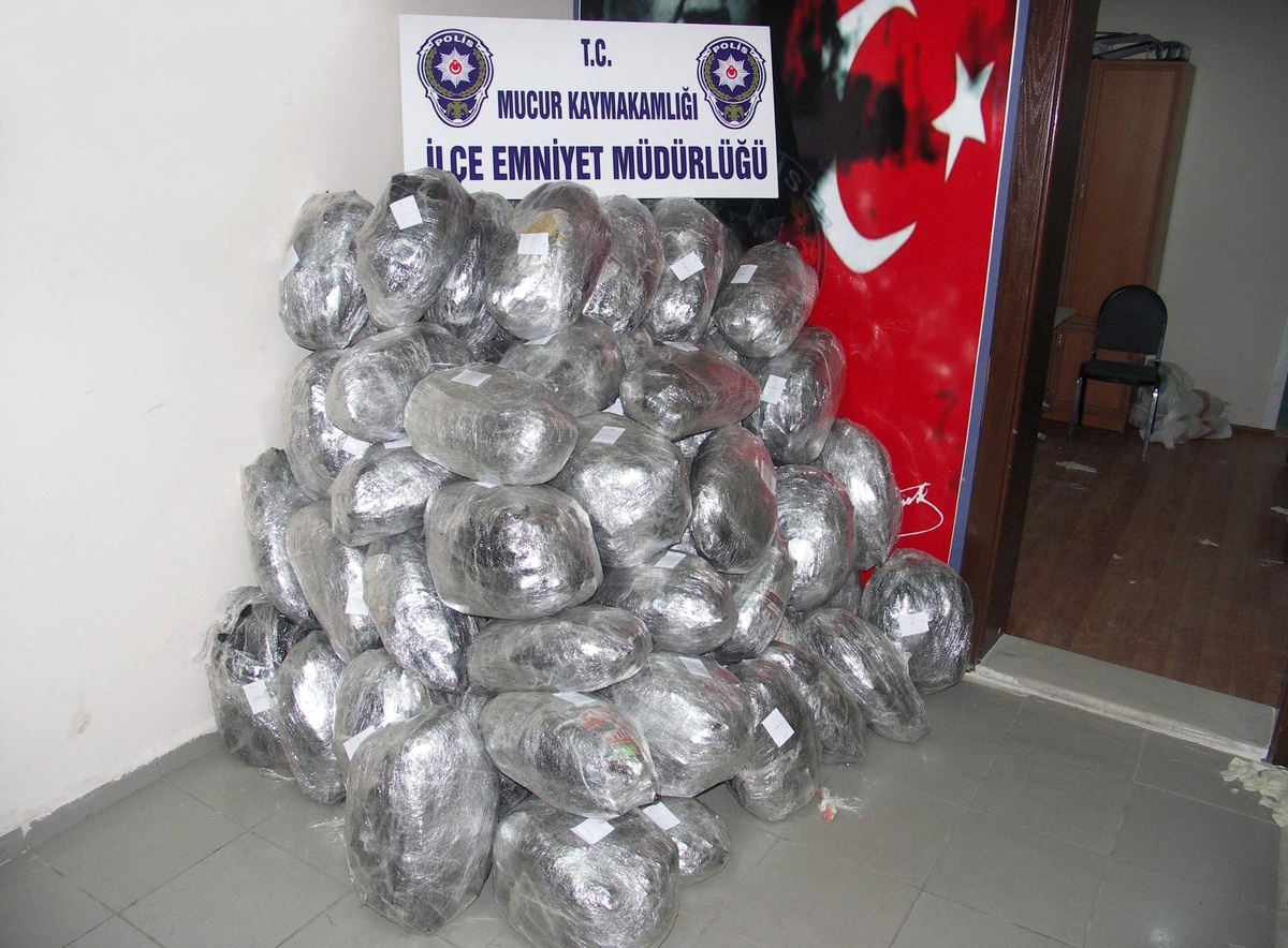 Mucur\'da 316 Kilogram Esrar Bulundu