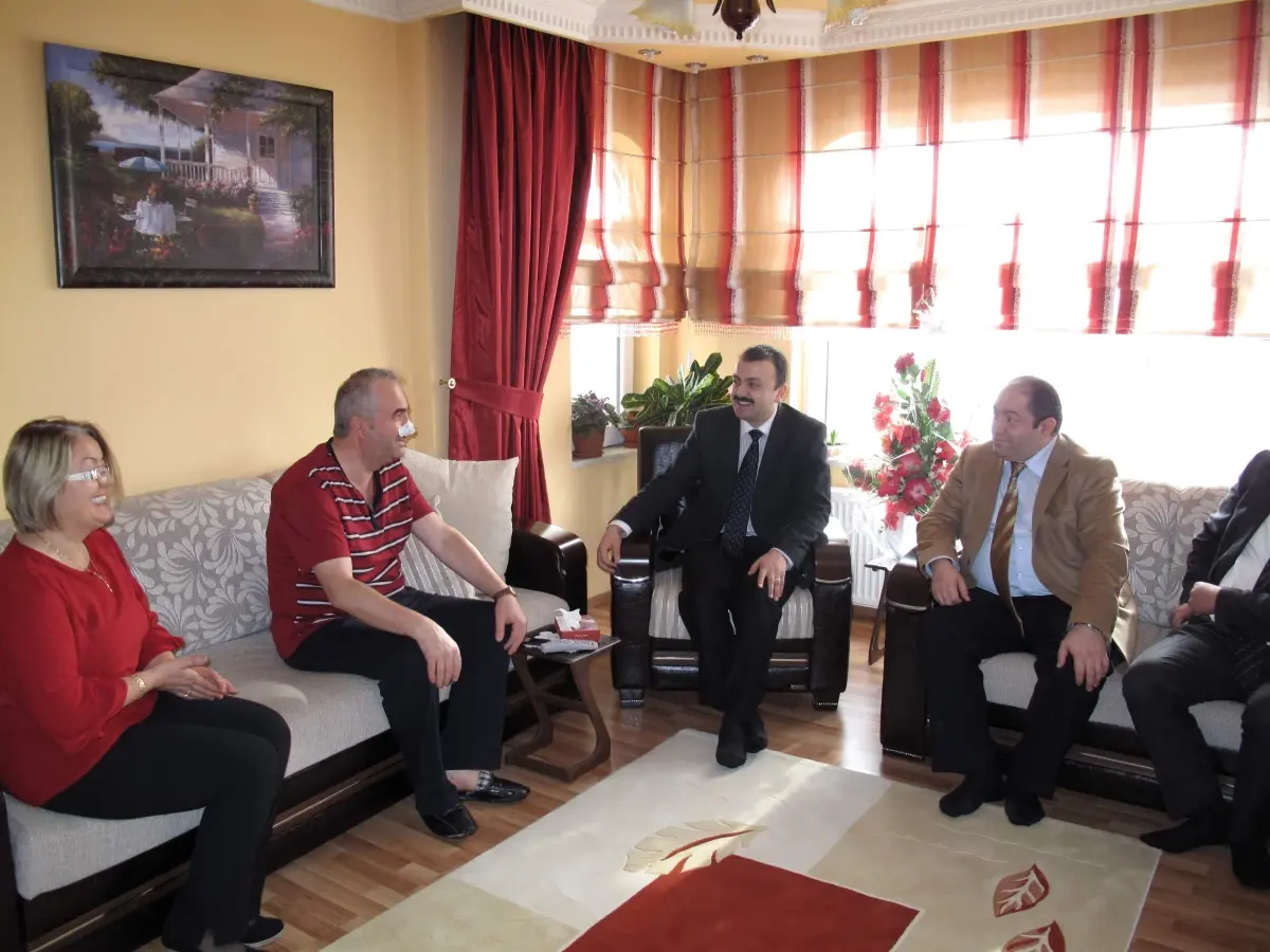 Taş'a Geçmiş Olsun Ziyareti