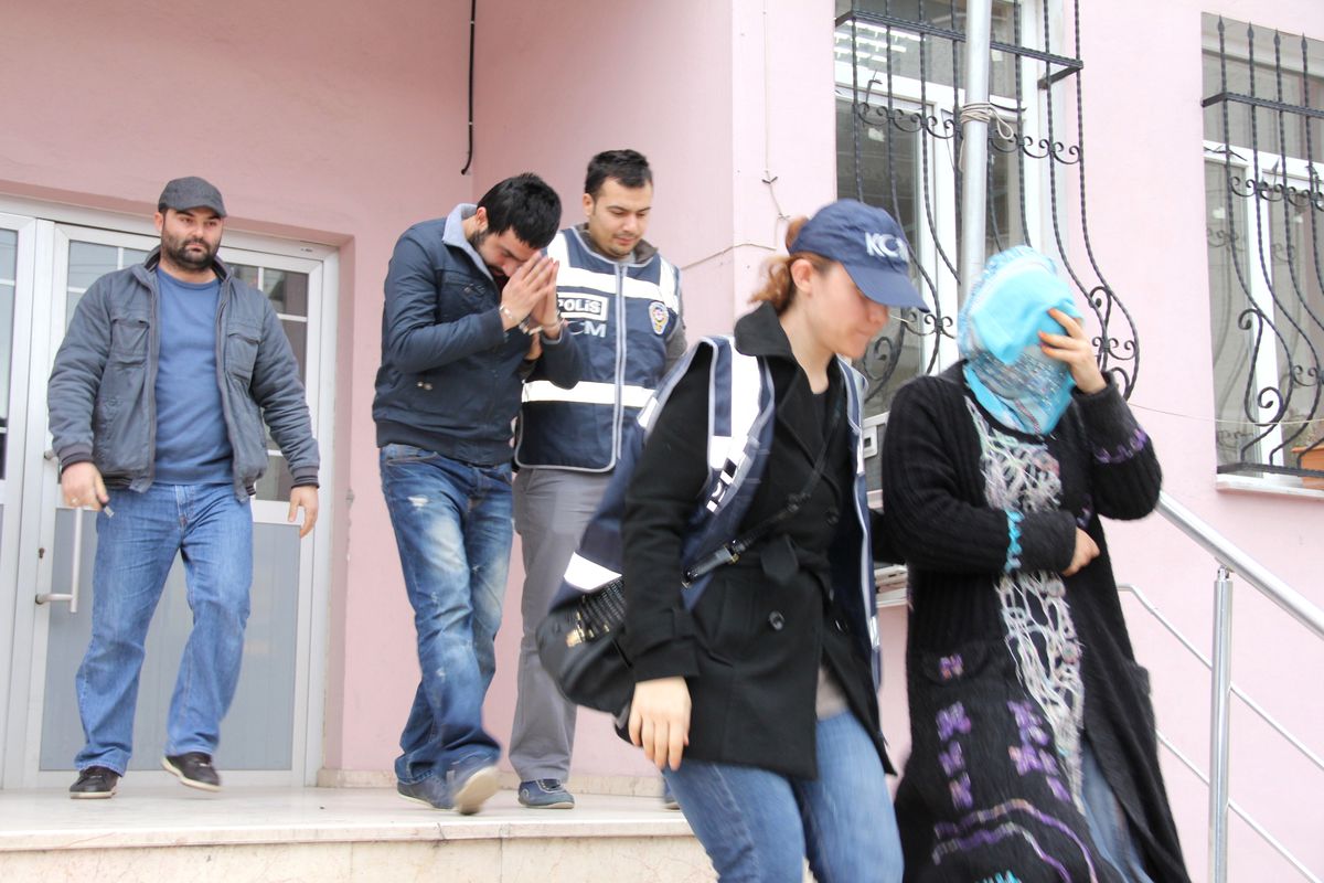 Torbacılık Yapan Karı Koca Yakalandı