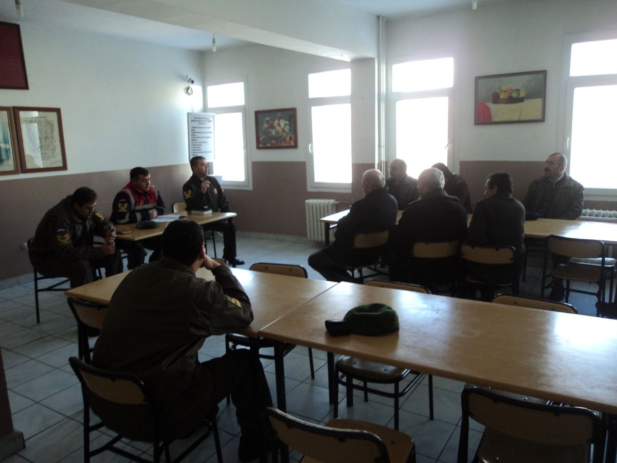 Trafik ve Jandarmadan Şoförlere Seminer