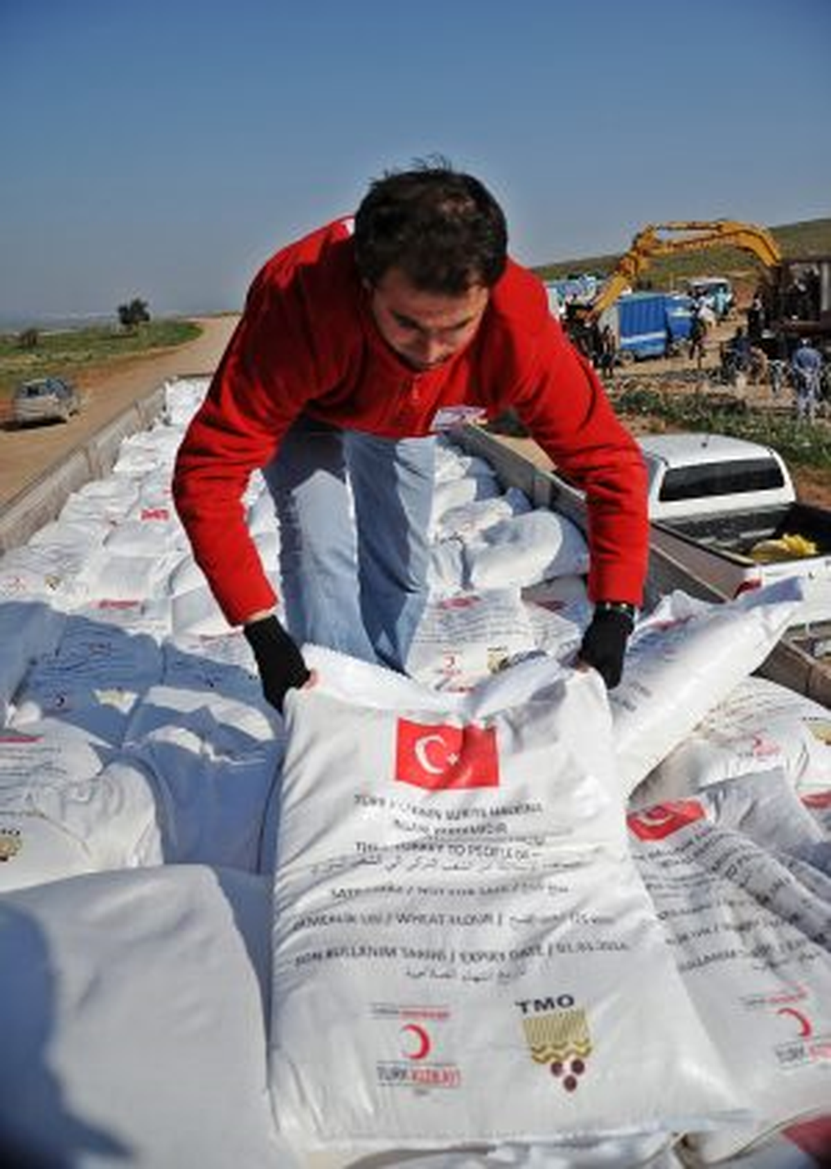 Kızılay\'dan Suriye\'ye 17 Bin Kişilik Kumanya