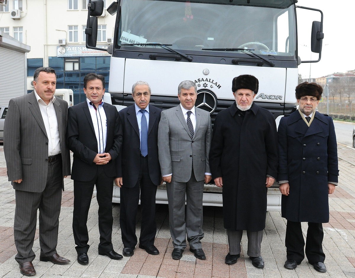Tuzla\'nın İlk Yardım Tır\'ı Yola Çıktı