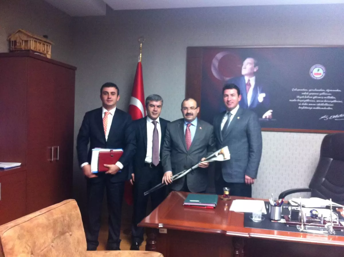 Ulupınar Mahalli İdareler Genel Müdürünü Ziyaret Ettti