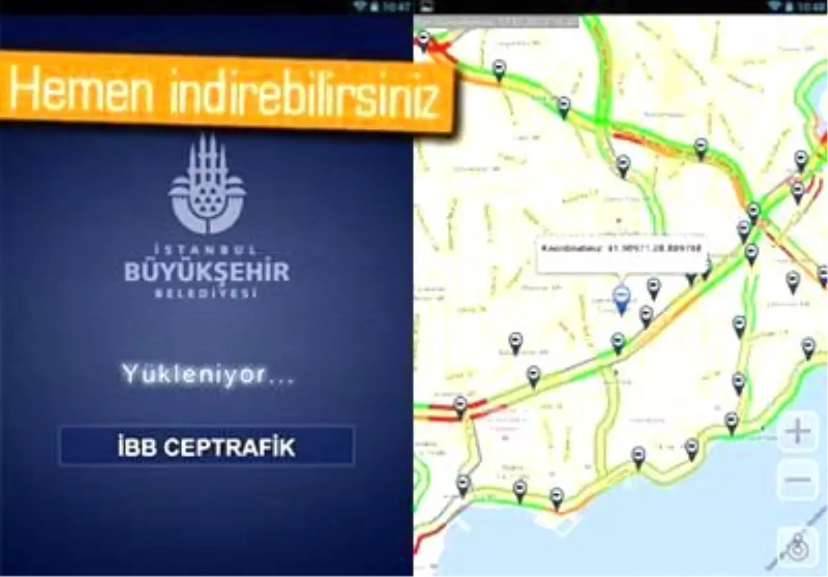 Android İçin İbb Ceptrafik Yayınlandı