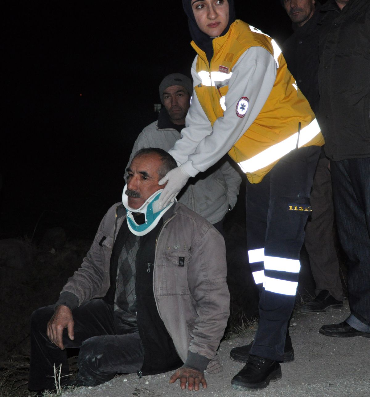 Kanala Uçan Otomobilde 1 Kişi Yaralandı