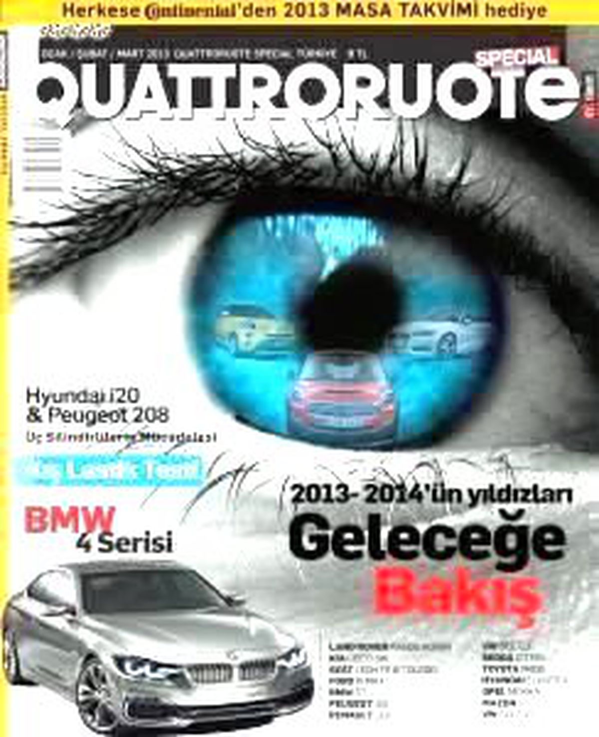 Quattroruote Special 4. Sayısı Tüm Bayilerde