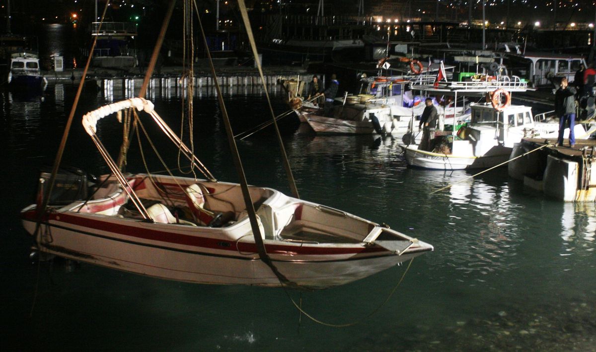 Bodrum\'da Akılalmaz Tekne Kurtarma Operasyonu