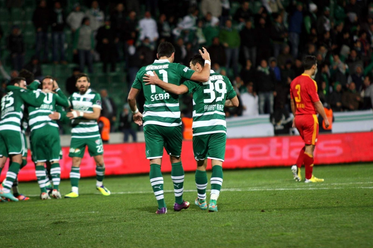 Bursaspor Ligde 8 Maçtır Kaybetmiyor