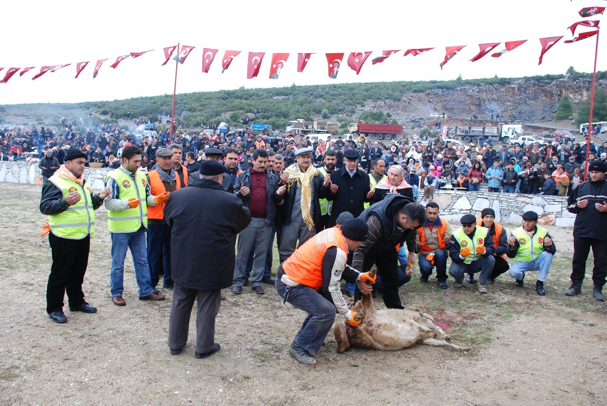 Develer Yatağanspor ve Yüksek Okul Kirası İçin Güreşti