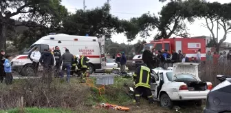 Foça'da Kaza: 3 Yaralı