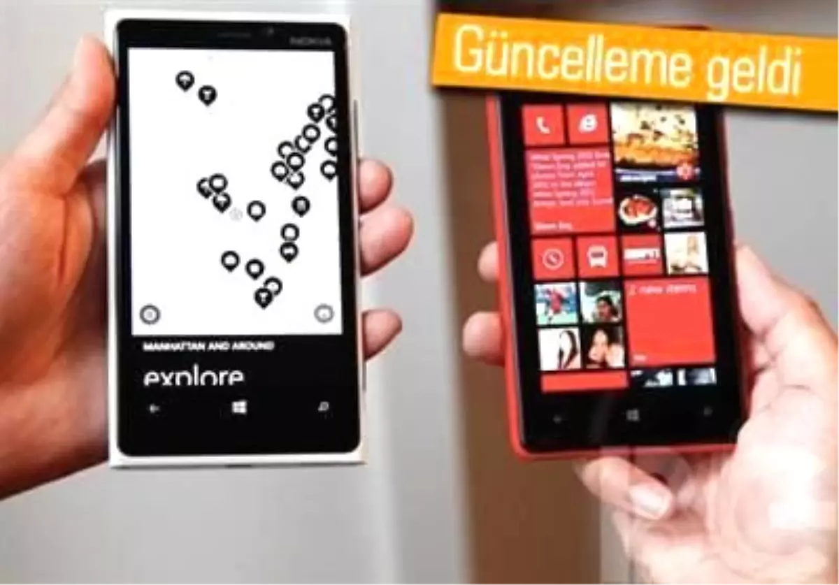 Nokia Lumia 820 ve Lumia 920 Güncellemesi Yayınlandı