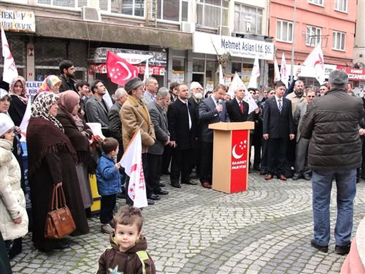 Saadet Partisi\'nden Patriot Eylemi