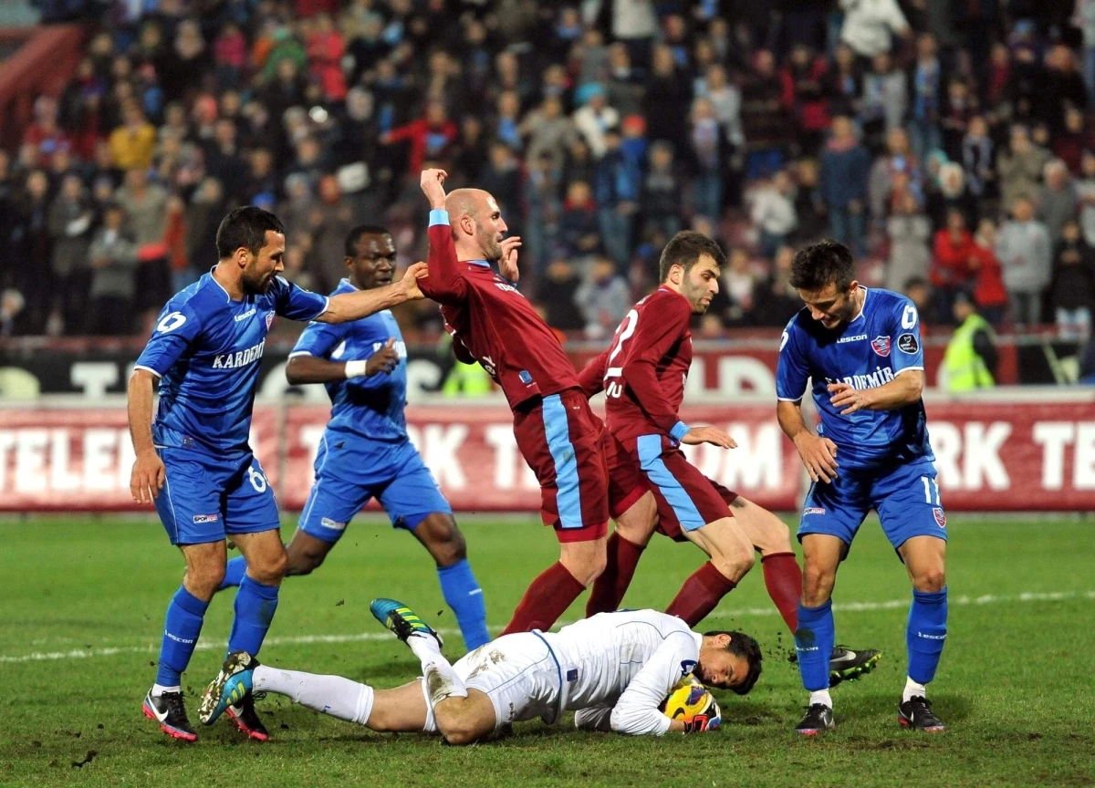 Trabzonspor - Karabükspor: 1-3