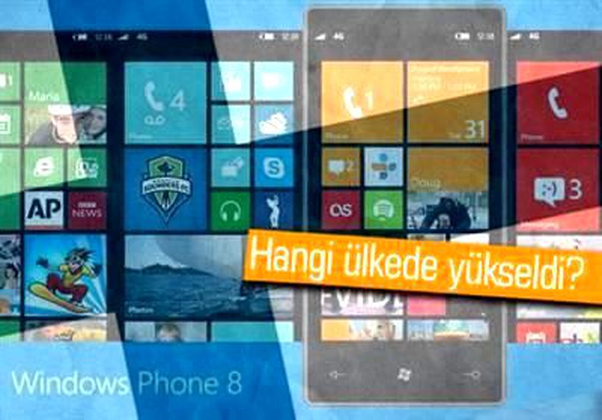 Windows Phone 8 Hangi Ülkede Yükselişte?