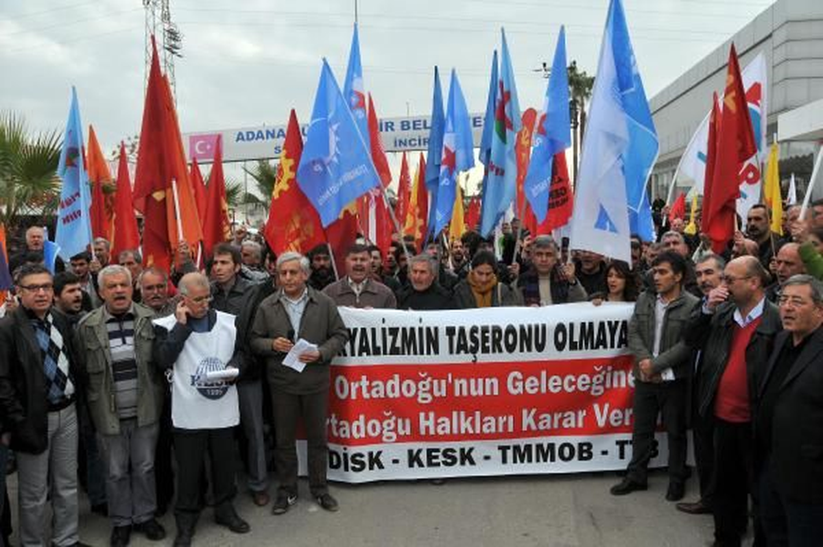 İncirlik\'te Patriot Protestosu
