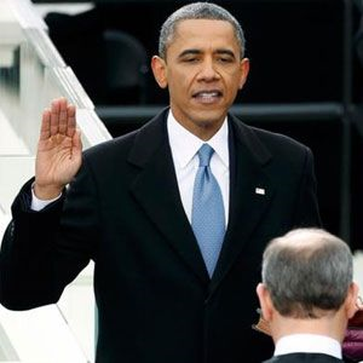 Obama\'nın İkinci Yemin Törenine Yüz Binlerce Kişi Katıldı