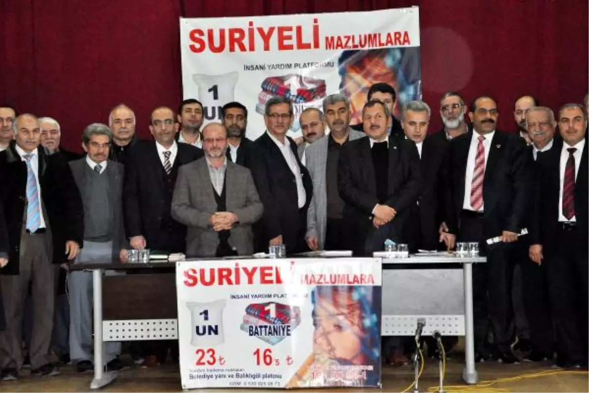 Suriyeliler İçin \'1 Un, 1 Battaniye\' Kampanyası