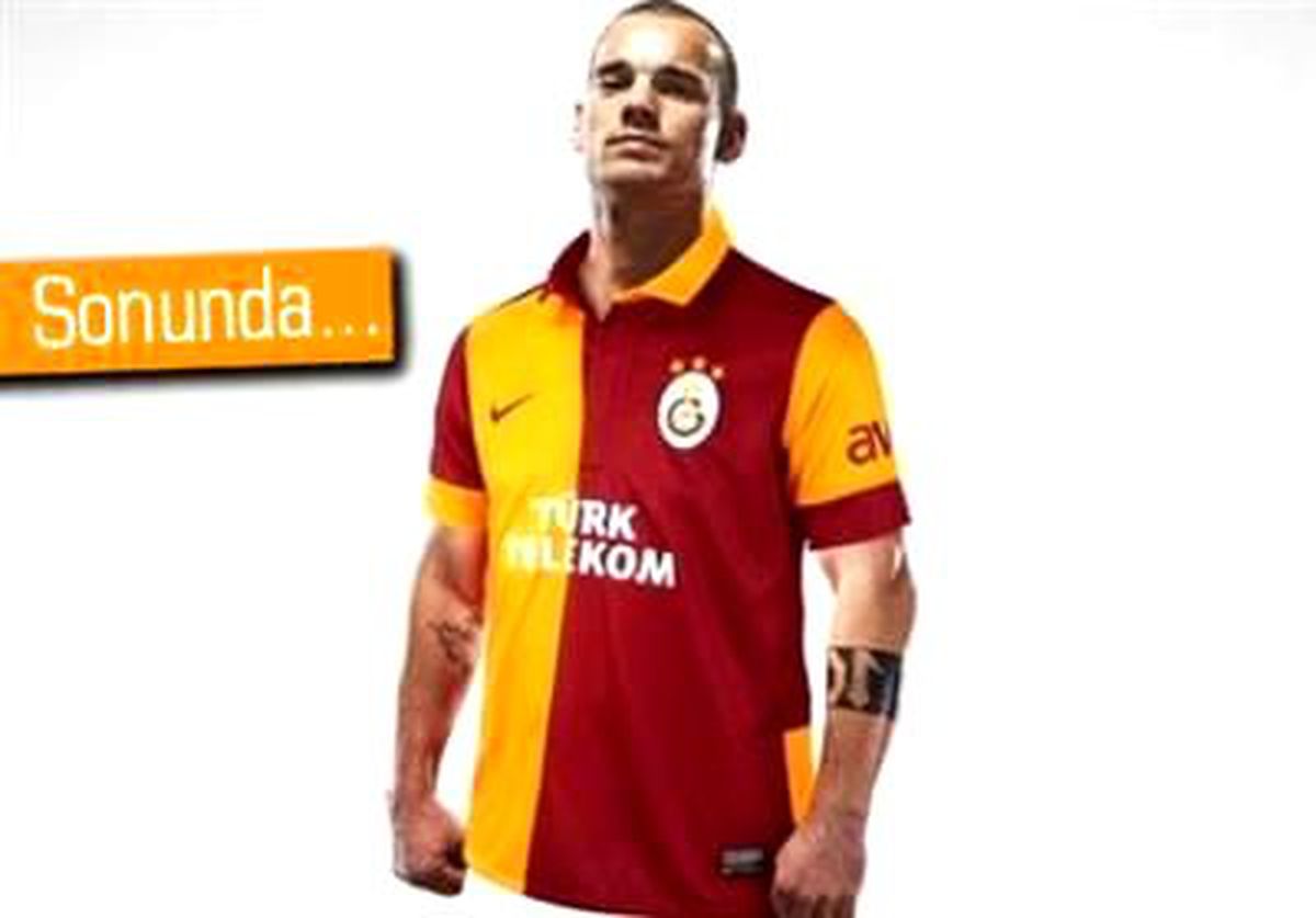 Wesley Sneijder, Galatasaray\'a Geldi