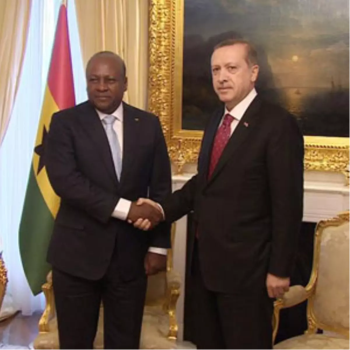 Başbakan Erdoğan, Mahama ile Görüştü