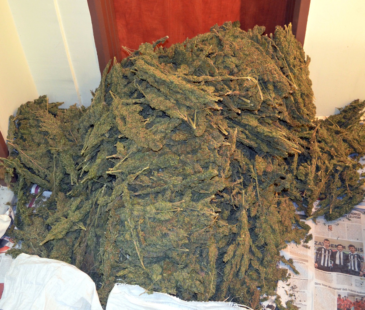 Erzincan\'da 410 Kilo 880 Gram Esrar Ele Geçirildi