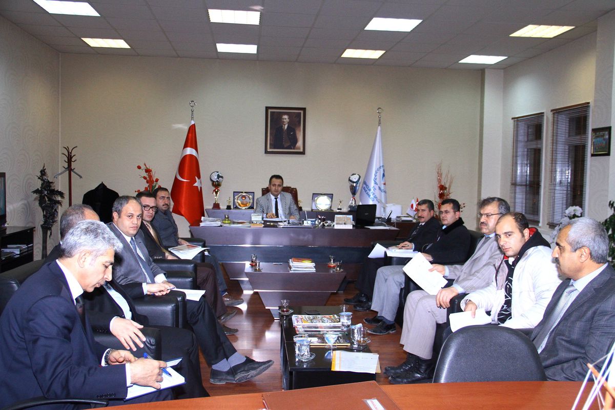 İlçe Müdürleri Toplantısı Yapıldı