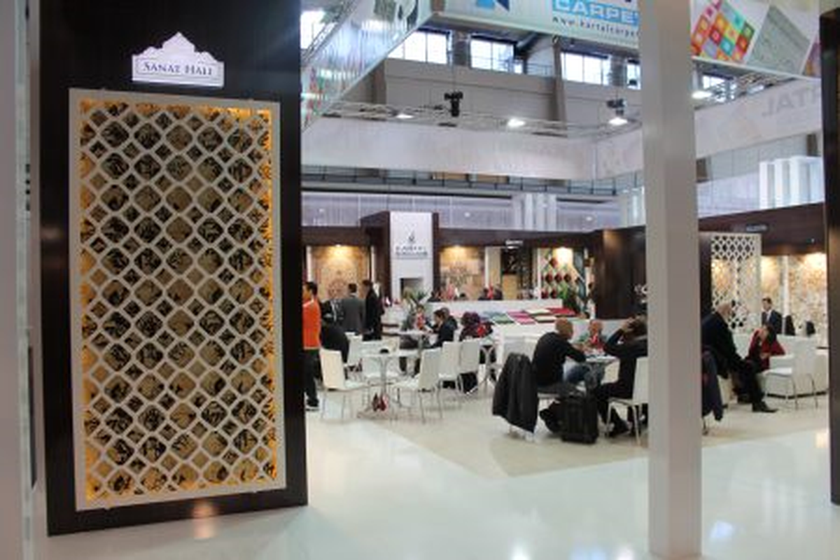 Sanat Halı Domotex Fuarı\'na Damgasını Vurdu