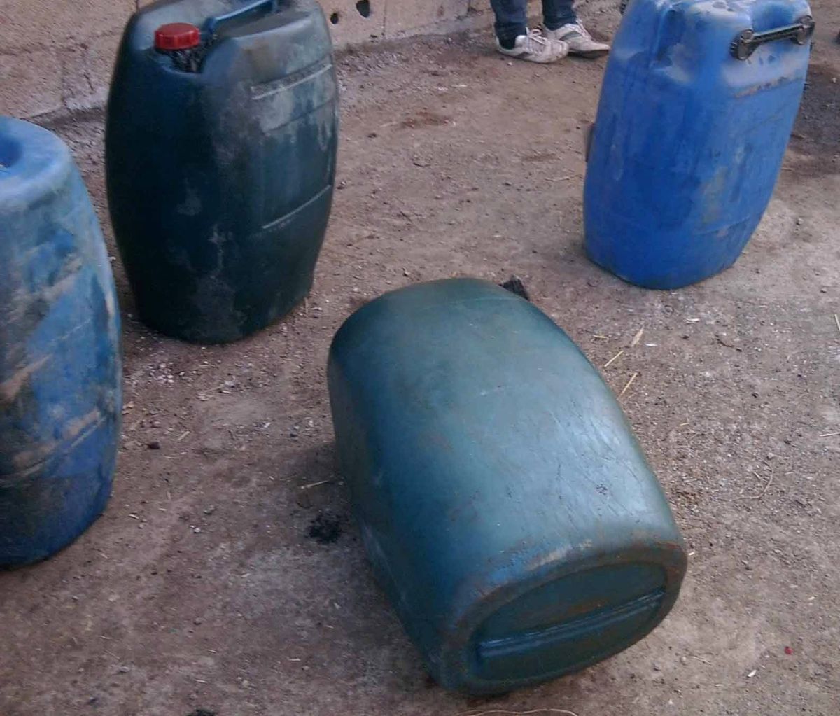 Siverek\'te 930 Litre Kaçak Akaryakıt Ele Geçirildi