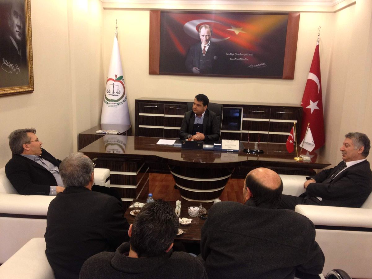 AK Parti Gümüşhane Milletvekili Üstün\'den Gümüşhane-Bayburt Bölge Baro Başkanlığı\'na Ziyaret