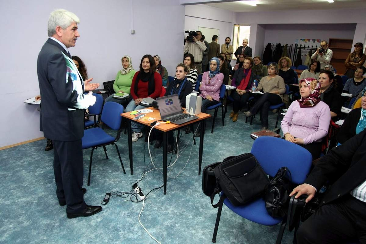 Başkan Sakallı, Tecrübelerini Anlattı