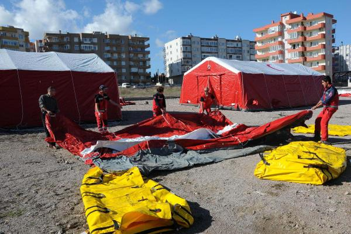 Çanakkale\'ye 200 Kişilik Sahra Hastanesi