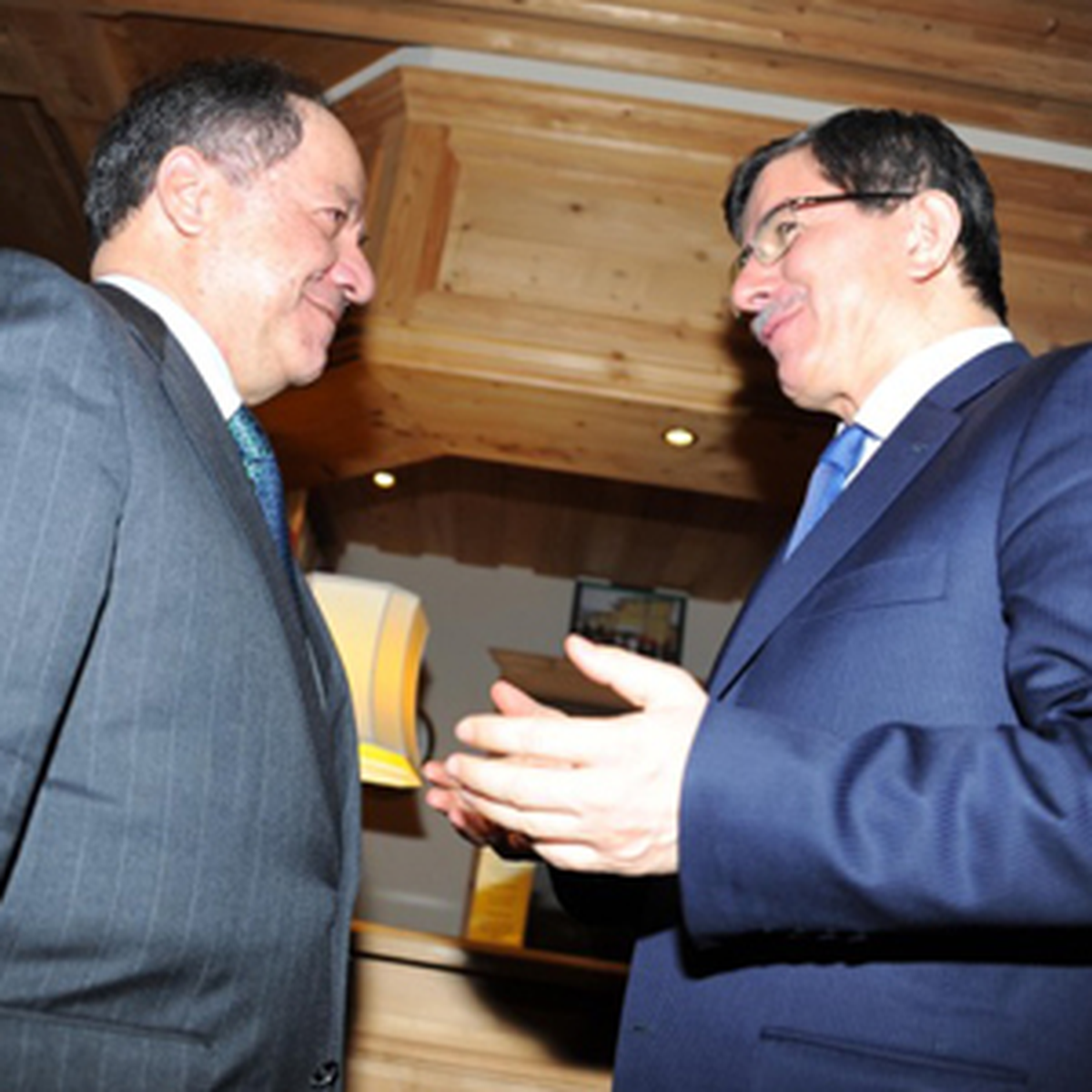 Davutoğlu, Barzani\'yle Görüştü
