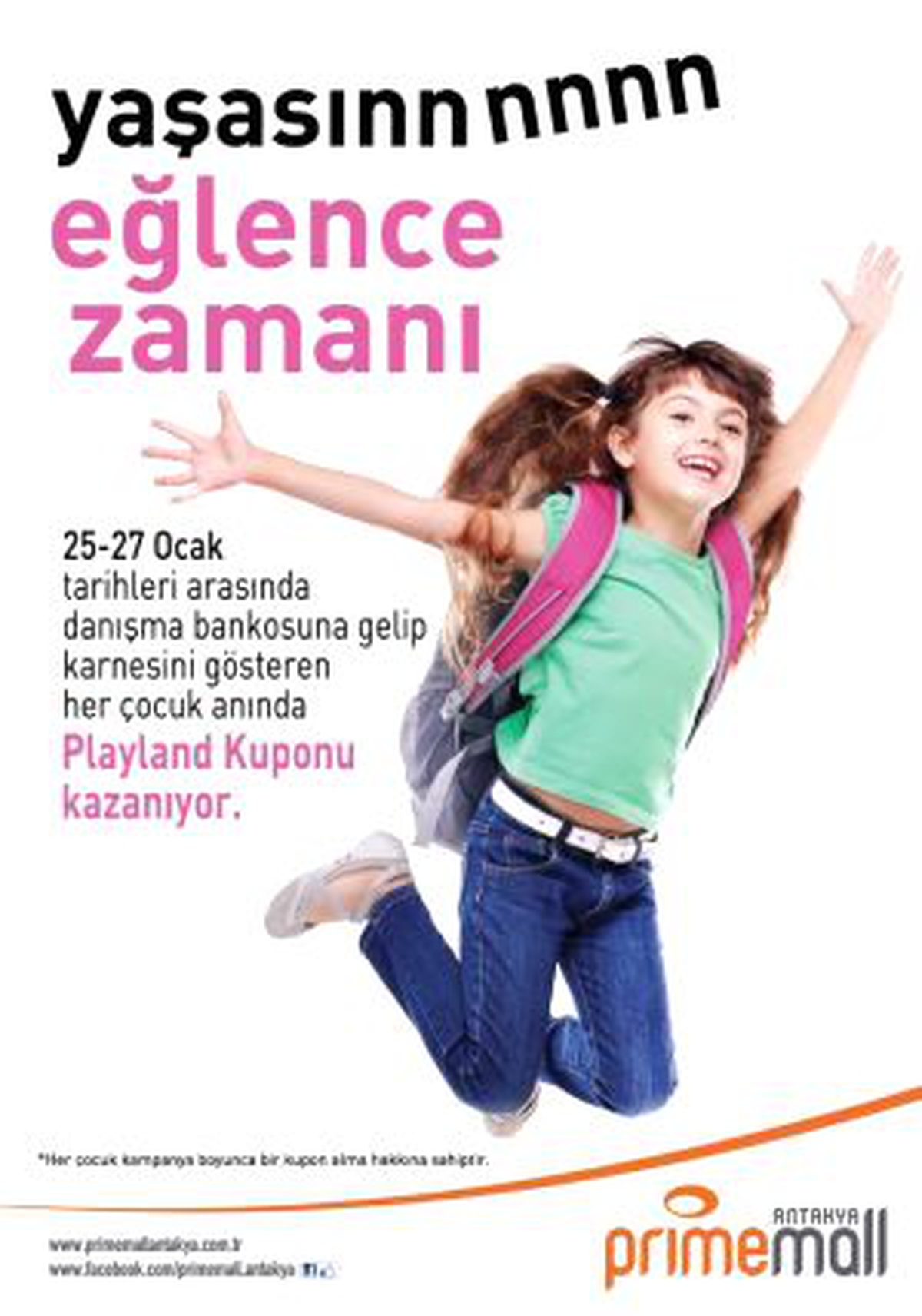 En Eğlenceli Sömestre Tatili Prime Mall Antakya\'da